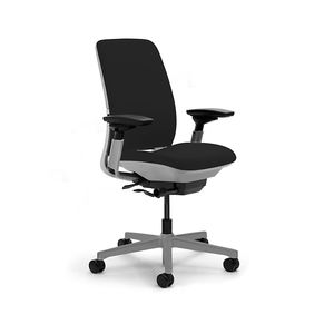 Amia Work Task Chair by Steelcase in Black