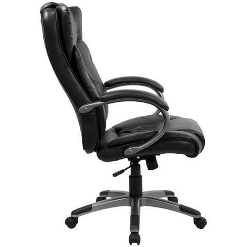 High Back Black Leather Executive Office Chair by Flash Furniture