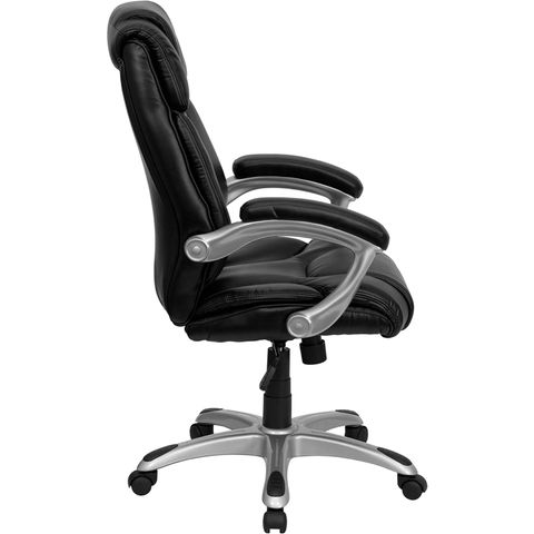 High Back Black Leather Executive Office Chair by Flash Furniture