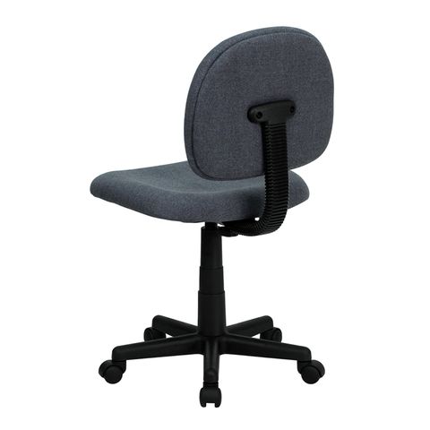 Mid-Back Ergonomic Gray Fabric Task Chair by Flash Furniture