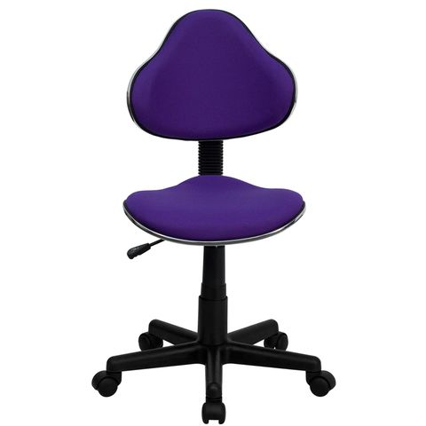 Purple Fabric Ergonomic Task Chair by Flash Furniture