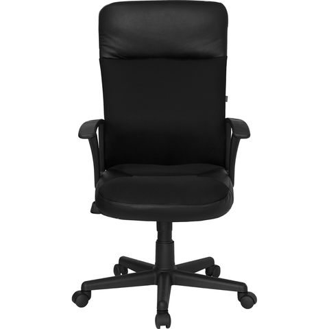 High Back Leather / Mesh Combination Executive Swivel Office Chair by Flash Furniture