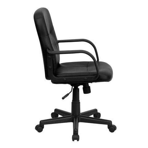 Mid-Back Black Glove Vinyl Executive Office Chair by Flash Furniture