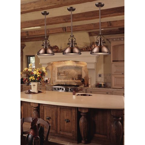 Chadwick 1-Light Pendant In Satin Nickel by Elk Lighting