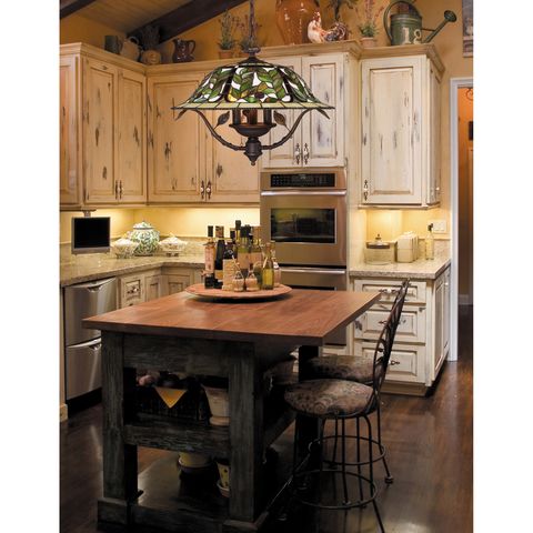 Latham 1-Light Pendant In Tiffany Bronze W/ Highlight by Elk Lighting