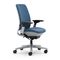 Amia Work Task Chair by Steelcase in Blue