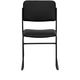HERCULES&trade; High Density Black Vinyl Stacking Chair with Sled Base by Flash Furniture