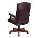 Martha Washington Leather Executive Swivel Chair by Flash Furniture