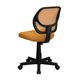 Mid-Back Orange Mesh Task Chair and Computer Chair by Flash Furniture