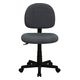 Mid-Back Ergonomic Gray Fabric Task Chair by Flash Furniture
