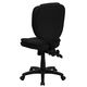 Mid-Back Black Fabric Multi-Functional Ergonomic Task Chair by Flash Furniture